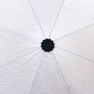 OVIDA Custom Logo Waterproof Windproof Color Changing Rain Umbrella 3-Folding UV Protection Auto Open Travel Umbrella