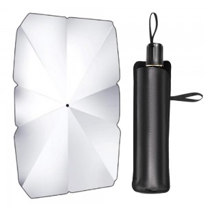 OVIDA special foldable umbrella high reflective keep sun away car umbrella