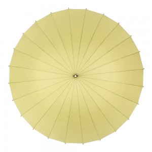 Ovida Japanese Long Handle Umbrella Anti-Storm Large Size Dual-Use 24 Bone Automatic Umbrella with Straight Shank