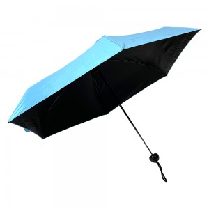 Ovida Paraguas Parapluie Sombrillas 5 fold Mini Fold Promotional gift custom print cheap Capsule Umbrella