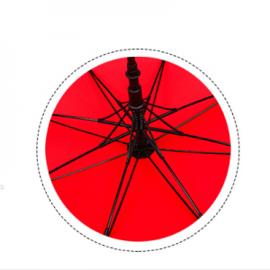 Ovida total length 18cm Golf Umbrella With Logo Print Extra Large Automatic Fiberglass Frame Waterproof Big Umbrella Wholesale