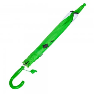 Ovida Export Quality automatic J shape Handle Lightweight Cartoon 3D kids Umbrellas