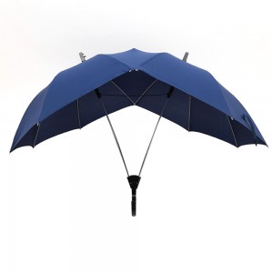 Ovida23 inch Promotional New Design Fashion Double Shaft Couple Umbrella for Lover