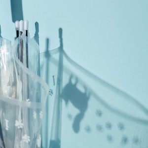 Umbrelă din plastic cu deschidere automată, dreaptă, transparentă, în formă de cupolă, cu bule,