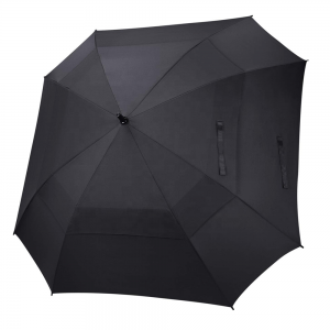 Ovida Double Layer Strong Windproof Multi-color Square Golf Umbrella