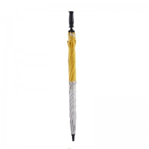 Ovida Manual Hand Opening Custom Anti-UV Double Layer Windproof Golf Umbrella