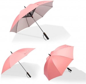 Umbrella eletriki ọhụrụ nke na-eji batrị eme ihe n'oge okpomọkụ