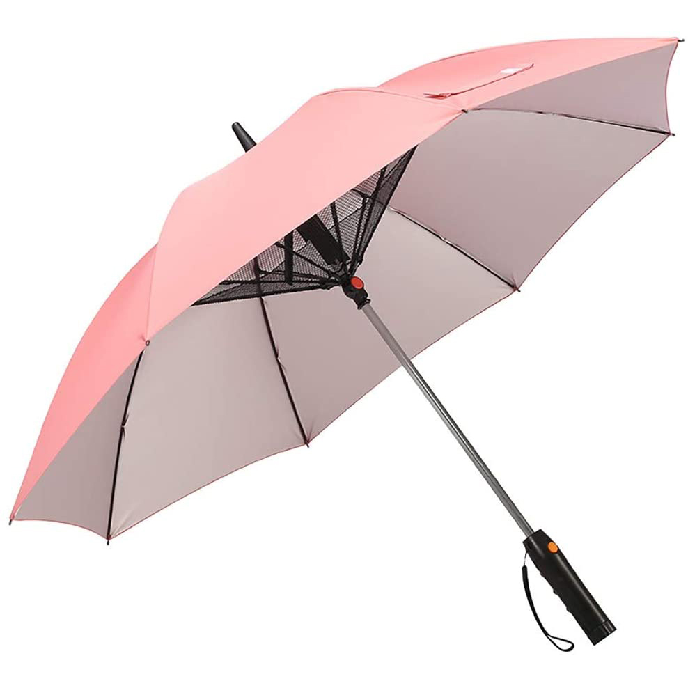 Top Quality Umbrella Reverse - Summer Outdoor New Mist Fan Cooler Electric Umbrella with Battery – DongFangZhanXin