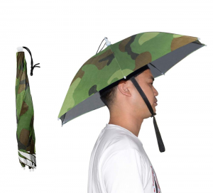 Ovida hands-free ομπρέλα για το κεφάλι, φορητή, πεζοπορία, παραλία, ομπρέλα για το κεφάλι, με καπέλο και προστασία από τον ήλιο UV