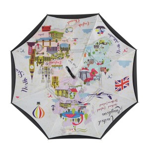 I-Umbrella Ebuyela Umva Yesandla Esivulekileyo se-C Hook