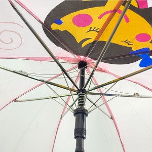 Ovida 2022 Ombrello Cartone Animatu Carino Per I Zitelli Modellu 3D Creativu Ombrello Per I Zitelli