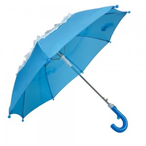 Ovida 15 inch small kids umbrella lace rain umbrellas eco-frirendly passed BSCI