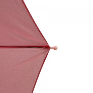 Ovida 19 Zoll rosa Spitzenregenschirmer mat Pfeif Marken-OEM Sécherheetsschirm