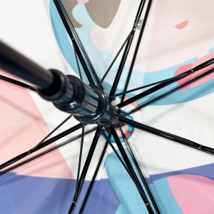 Ovida Kids Umbrella Rocket Pattern Cute Carton Pattern Umbrella Logo Customized Straight Umbrella