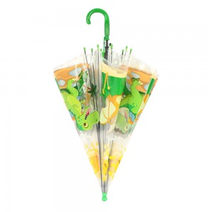 Ovida Kids Umbrella Hot Sell POE Umbrella Printing On Carton Pattern Custom Umbrella