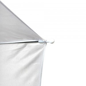 OVIDA Wholesale Custom Clear Transparent Windproof Wedding Umbrella with Semi-Automatic J Handle Manufacturer