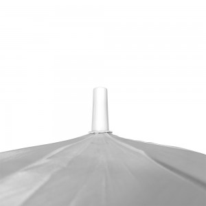OVIDA Wholesale Custom Clear Transparent Windproof Wedding Umbrella with Semi-Automatic J Handle Manufacturer