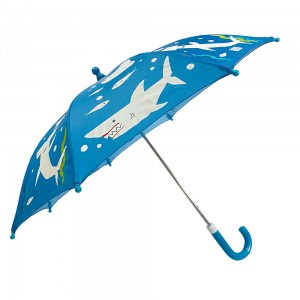 Ovida 2022 Creative Color changing kids Umbrella Manual Open Magic customized Advertising Fashion animal umbrella