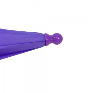Ovida Attractive Purple Fairy Magic girls umbrella with anti-drip pongee cover meets water changer colors umbrella