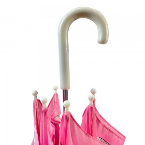 OVIDA Safe Manual Open Girls Umbrella Color Changing High Quality Kids Umbrella