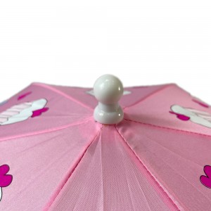 OVIDA Safe Manual Open Girls Umbrella Color Changing High Quality Kids Umbrella