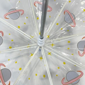 Ovida PVC POE EVA Transparent Plastic afụ Child nche anwụ