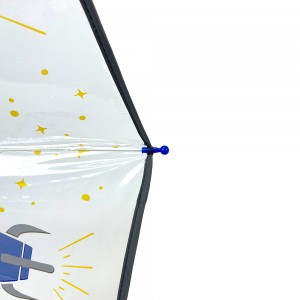 Ovida PVC POE EVA Transparent Plastic afụ Child nche anwụ