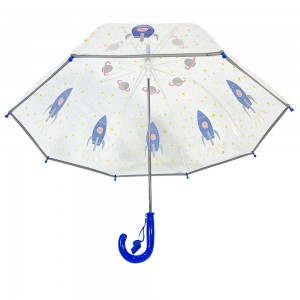Ovida PVC POE EVA Transparent Plastic afụ Child nche anwụ