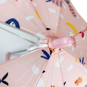 OVIDA Cute Apollo Shape Mini Kids Umbrella Colorful Custom Children Umbrella