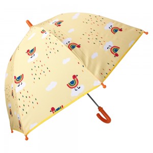OVIDA Children Rain Umbrella With Clear Transparent Fabric Custom Kids Umbrella