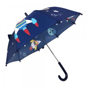 OVIDA Manual Open Kids Folding Umbrella Cartoon Compact Windproof Travel children’s umbrella