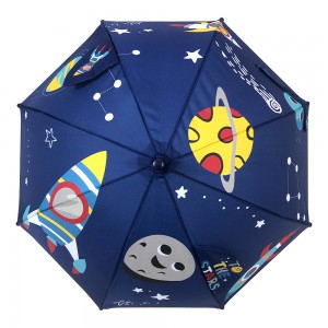 OVIDA Manual Open Kids Folding Umbrella Cartoon Compact Windproof Travel children’s umbrella