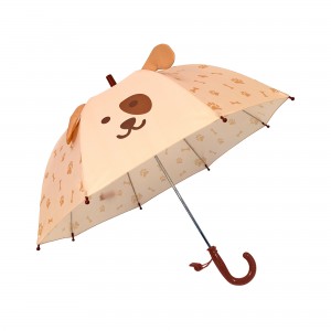 OVIDA Umbrella Manufacturer Cute Straight Animal Kids 3D Design Umbrella Wholesale Promotional