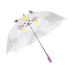 OVIDA Promotion Cute Cartoon Transparent Bone Windproof Children’s Umbrella Manufacturer