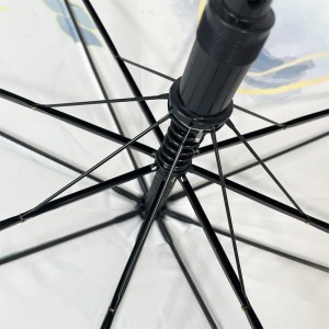 OVIDA 23 Inch 8 Ribs Umbrella Chinese Style Good Quality Umbrella With Custom Design