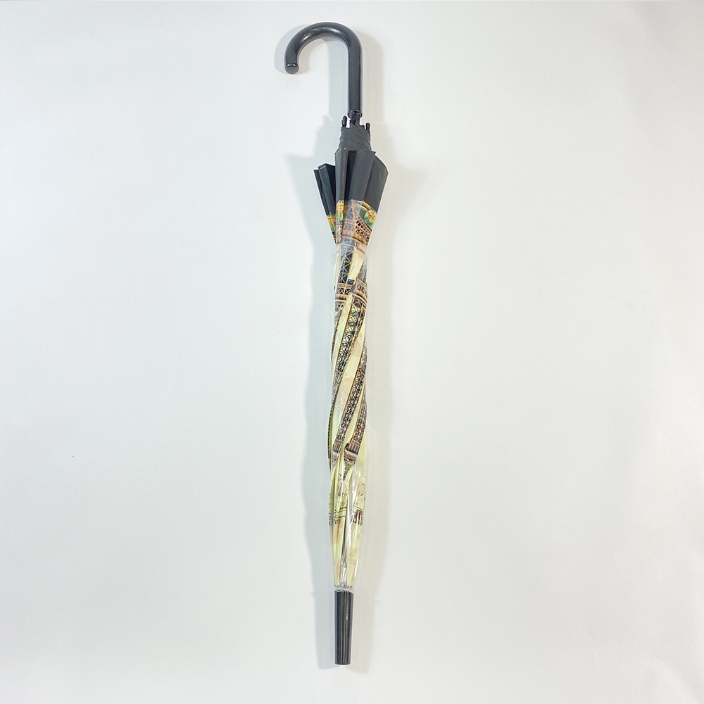 Wholesale Fashion Umbrella - Ovida autmatic custom design plastic see thru bubble wind resistant dome clear umbrella – DongFangZhanXin detail pictures