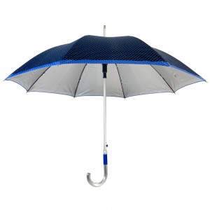 Ovida Automatic Straight Alu Umbrella Sun Protect UV Coating Umbrella