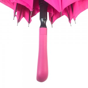 Ovida Automatic Open Golf Umbrella Custom Fiber Umbrella Windproof Waterproof Stick Umbrellas