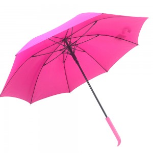 Ovida Automatic Open Golf Umbrella Custom Fiber Umbrella Windproof Waterproof Stick Umbrellas