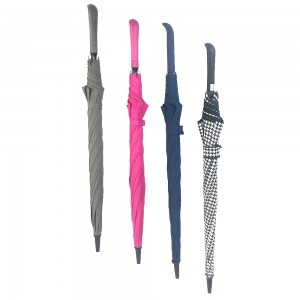 Ovida Automatic Open Golf Umbrella Custom Fiber Umbrella Windproof Waterproof Stick Umbrellas