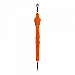 Ovida full body custom ladies fashion animal handle umbrella premium gift promotional logo prints custom orange umbrella