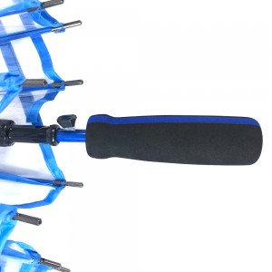 Ovida Transparante POE Paraplu Promoasje Reinbestindige PVC Plastyk Paraplu Mei Oanpast