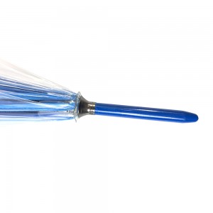 Ovida Transparante POE Paraplu Promoasje Reinbestindige PVC Plastyk Paraplu Mei Oanpast