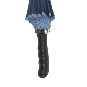 Ovida custom dark blue ponge water resistant umbrella 16ribs