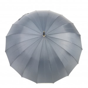 Ovida custom dark blue ponge water resistant umbrella 16ribs