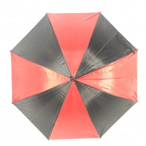 Ovida black and red muti-color customised umbrella with non slip foam handle umbrella