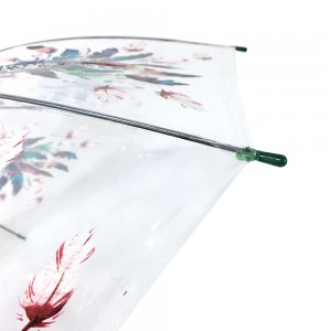 Ovida 46″ بالغ صاف ببل ڈوم پلاسٹک آٹو اوپن بارش کی چھتری