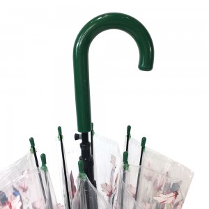 Ovida 46″ بالغ صاف ببل ڈوم پلاسٹک آٹو اوپن بارش کی چھتری