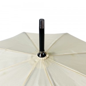OVIDA Golf Straight Umbrella Paraguas Semi-automatic Open With Silver Coating Custom Design