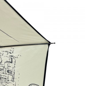 OVIDA Golf Straight Umbrella Paraguas Semi-automatic Open With Silver Coating Custom Design